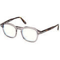 Lunettes de soleil Tom Ford FT5836-B Cadres Optiques, Gris, 49 mm Grenoble