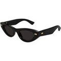 Lunettes de soleil Bottega Veneta BV1350S Lunettes de soleil, Noir/Gris, 50 mm Grenoble