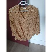 Chemise Cache Cache Blouse imprim&eacute; Orange