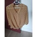Chemises sur Grenoble : Chemise Cache Cache Blouse imprim&eacute; Orange