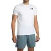 T-shirt Under Armour T-shirt ajust&eacute; avec logo HeatGear Blanc