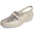 Mules femme sur Grenoble : Sabots Dtorres D TORRES sandales anatomiques ferm&eacute;s pour mod&egrave;les Beige