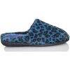 Chaussons Vulladi Femelle l&eacute;opard CHAUSSURES int&eacute;rieur Bleu