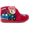 Chaussons b&eacute;b&eacute; Vulladi PANTOUFLES DE MAISON DOG SQUAD Rouge