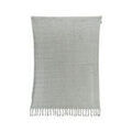 Linge de maison sur Grenoble : Plaids, jet&eacute;s Decoris TEDDY Gris 130x170 cm. Finition mel&eacute;e.D&eacute;coration &agrave; franges.. Maison & D&eacute;co > Plaids, jet&eacute;s.