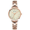 Montre Pierre Lannier Montre Femme AURA Blanc Acier Dor&eacute;-rose Blanc