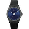 Montre Pierre Lannier Montre Homme CANDIDE Bleu Cuir Noir