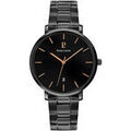 Montre Pierre Lannier Montre Homme ECHO Noir Acier Noir Grenoble