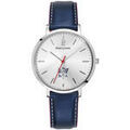 Montre Pierre Lannier Montre Homme &Eacute;LYS&Eacute;E Argent&eacute; Cuir Bleu Argent&eacute;