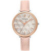 Montre Pierre Lannier Montre Femme MIRAGE Blanc Cuir Rose