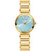 Montre Pierre Lannier Montre Femme LIGNE PURE Bleu Acier Dor&eacute; Bleu