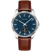 Montre Pierre Lannier Montre Homme METROPOLITAIN Bleu Cuir Brun