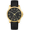 Montre Pierre Lannier Montre Homme METROPOLITAIN Noir Cuir Noir