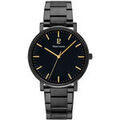 Hommes sur Grenoble : Montre Pierre Lannier Montre Homme ESSENTIAL Noir Acier Noir