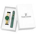 Montre Pierre Lannier Coffret Femme CHOUQUETTE Vert Cuir Vert