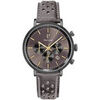 Montre Pierre Lannier Montre Homme BARON Gris Cuir perfor&eacute; Gris Gris
