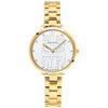 Montre Pierre Lannier Montre Femme COEUR BATTANT Blanc Acier Dor&eacute; Blanc