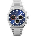 Hommes sur Grenoble : Montre Pierre Lannier Montre Homme COPILOTE Bleu Acier Argent&eacute; Bleu