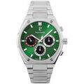 Montre Pierre Lannier Montre Homme COPILOTE Vert Acier Argent&eacute; Vert Grenoble