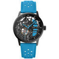 Montre Pierre Lannier Montre Femme PADDOCK Noir Cuir Bleu Grenoble