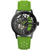 Montre Pierre Lannier Montre Femme PADDOCK Noir Cuir Vert