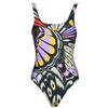 Maillots de bain adidas FARM Graphic U-back Swimsuit Multicolore