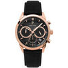 Montre Pierre Lannier Montre Homme MONARCK Gris Cuir Noir