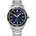 Hommes sur Grenoble : Montre Pierre Lannier Montre Homme INTI Bleu Acier Argent&eacute; Bleu