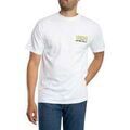 T-shirt Vans T-shirt graphique devant et derri&egrave;re Blanc