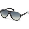 Lunettes de soleil Tom Ford FT0334 DIMITRY Lunettes de soleil, Noir/Bleu, 59 mm