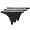 Strings Tommy Hilfiger THONG X3 Noir