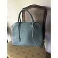 Sacs &agrave; mains sur Grenoble : Sac &agrave; main Manfield Sac &agrave; main en cuir bleu ciel Bleu