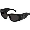 Lunettes sur Grenoble : Lunettes de soleil Balenciaga BB0321S Lunettes de soleil, Noir/Gris, 57 mm