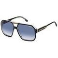 Lunettes sur Grenoble : Lunettes de soleil Carrera VICTORY C 01/S Lunettes de soleil, Noir/Bleu, 60 mm