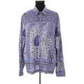 Chemises/chemisettes sur Grenoble : Chemise Antik Batik Chemise en coton violette