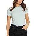 Tee-shirts sur Grenoble : T-shirt Guess - T-shirt manches courtes - vert d'eau