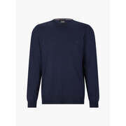 Pull BOSS Pull marine en laine