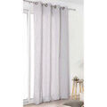 Rideaux, stores Linder TOILE ASP.LIN Gris 135x260 cm. Tiss&eacute; en France.Effet lin.Rideau pr&ecirc;t &agrave; poser.Finition ?illets de diam&egrave;tre 4 cm.Bas ourl&eacute;.. Maison & D&eacute;co > Rideaux, stores. Grenoble