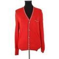 Gilets sur Grenoble : Gilet Moncler Cardigan en coton rouge