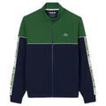 Veste Lacoste MEN S SWEATSHIRT TECHNICAL CAPSULE - MARINE/VERT - 2 Grenoble