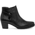 Bottines Gabor Bottine en cuir lisse &agrave; talon d&eacute;croch&eacute; Noir Grenoble
