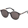 Lunettes de soleil Tom Ford FT1184 ARAKI Lunettes de soleil, Noir/Fum&eacute;e, 52 mm Noir
