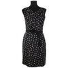 Robe courte Paule Ka Robe en soie noire