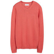 Pull Teddy Smith PULL ORANGE - ROUGE CORAIL CHINE - L
