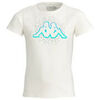 T-shirt enfant Kappa SARZA TEE SHIRT - WHITE NATURAL - 10 ans