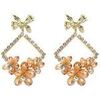 Boucles oreilles Avant-Garde Paris Terezaa Dor&eacute;