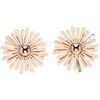 Boucles oreilles Avant-Garde Paris Edytana Dor&eacute;