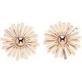 Boucles oreilles Avant-Garde Paris Edytana Dor&eacute; Grenoble