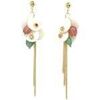 Boucles oreilles Avant-Garde Paris Janama Dor&eacute;