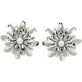Boucles d'oreille sur Grenoble : Boucles oreilles Avant-Garde Paris Veronikaia Argent&eacute;